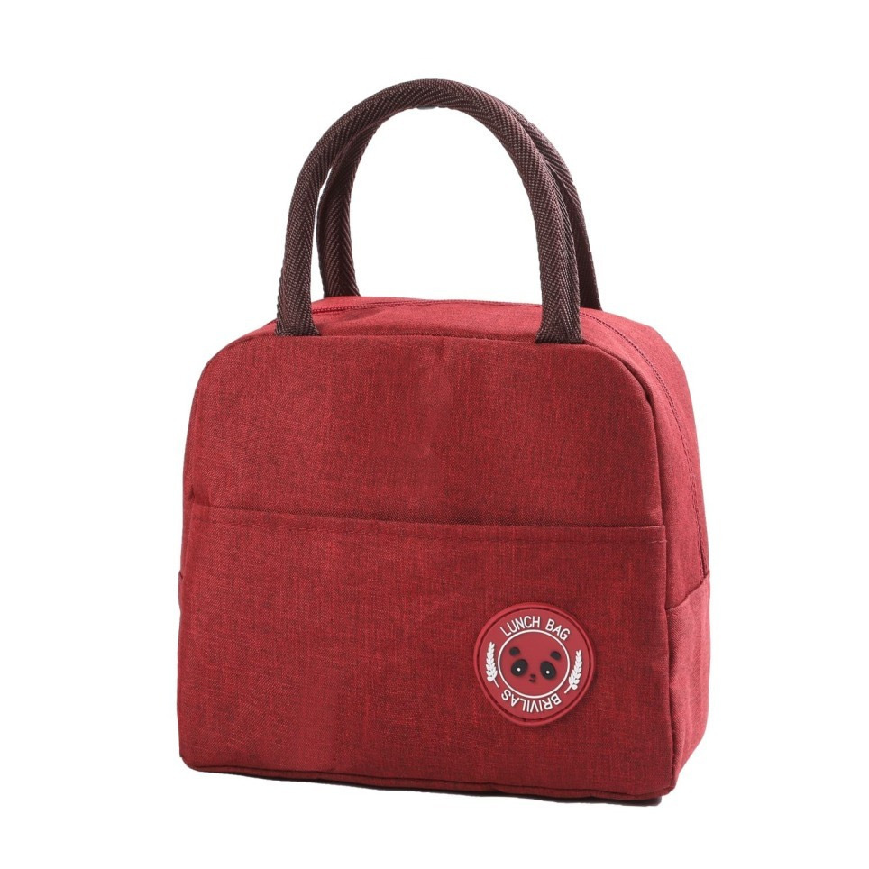 Picture of Large Thickened Lunch Box Bag for Office workers with Meal Lunch Bag Student Portable Insulation Bag Lunch Box Bag Waterproof Preservation Bag
