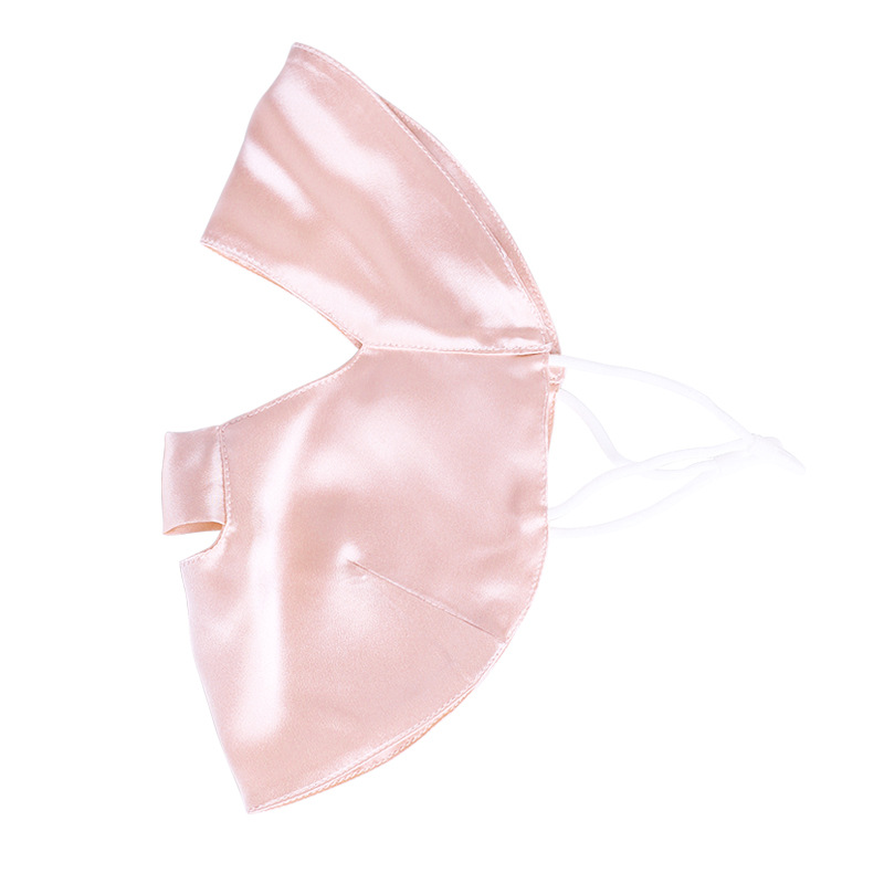 Picture of Silk sun mask sleep breathable full face cover summer UV mask mulberry silk oil smoke-proof veil for women