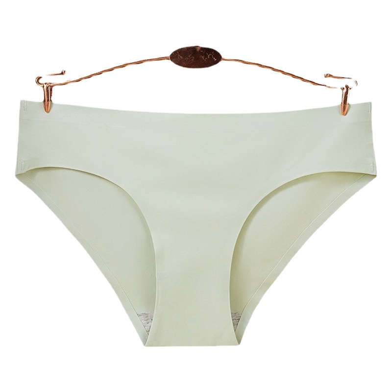New Style Ice Silk Underwear for Women, Seamless One-Piece, Comfortable, Traceless, Breathable, Sexy Ice Silk Women's Underwear