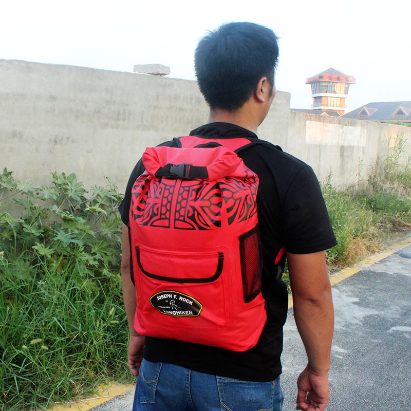 Picture of Outdoor waterproof bag waterproof bag diving backpack swimming drifting storage bag bucket bag factory
