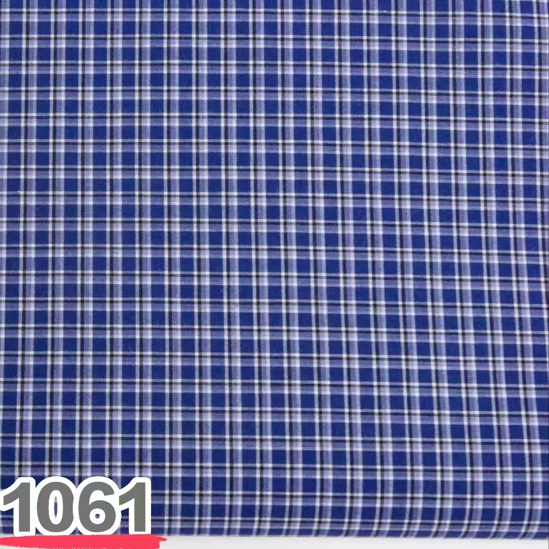 50 high density plaid fabric manufacturers in stock supply boys and girls children's clothing shirt fabric skirt spring and summer cotton lining