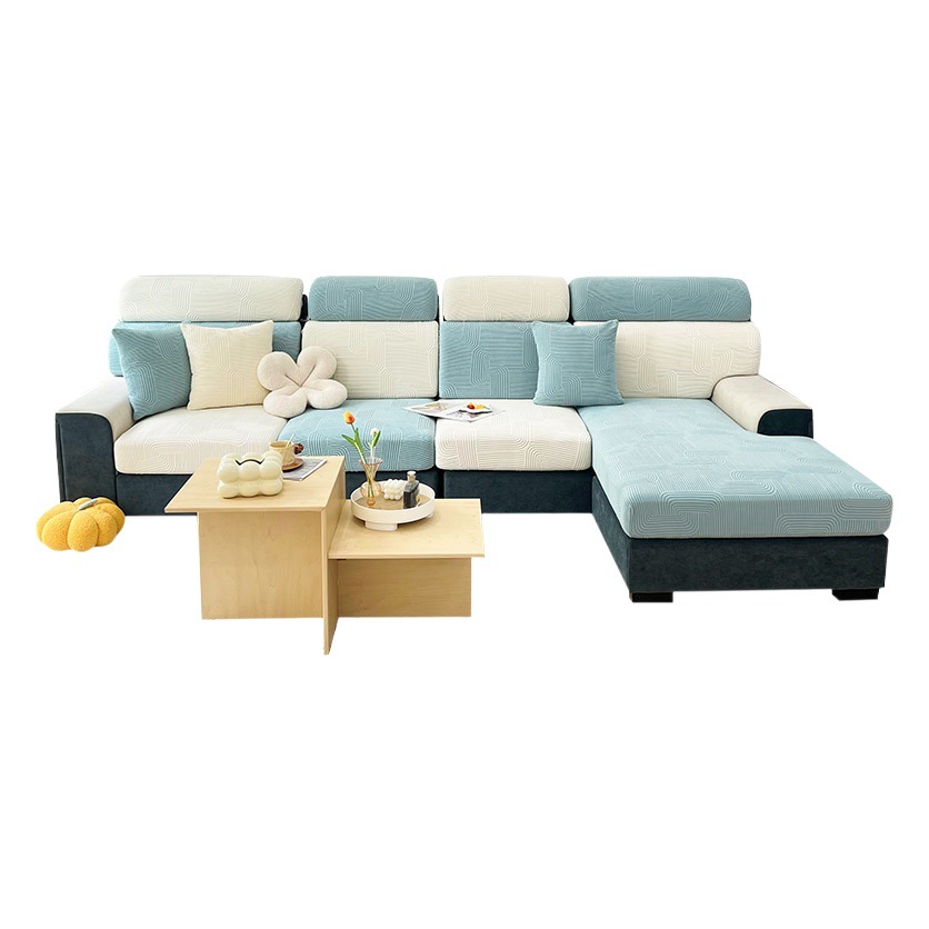 Sofa cover all-inclusive four-season universal stretch sofa hat jacquard sofa cushion cover put cat scratch a generation of hair