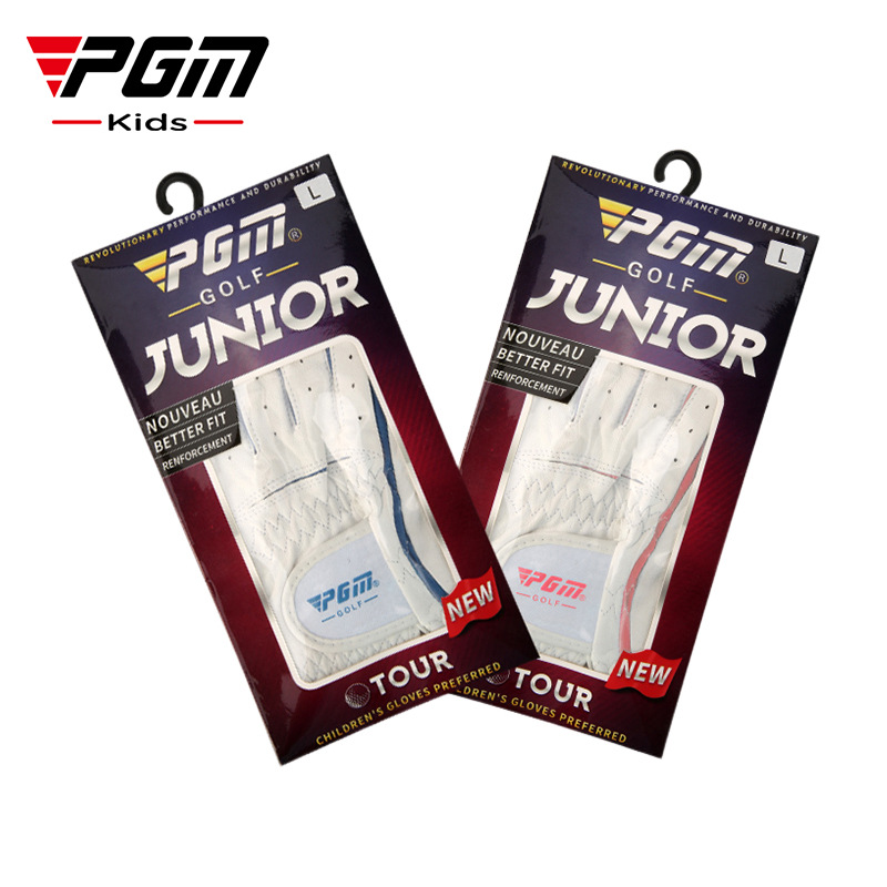 Picture of PGM Children's Golf Gloves Boys and Girls Gloves Sheepskin Breathable Pair of Sports Gloves Factory Outlet