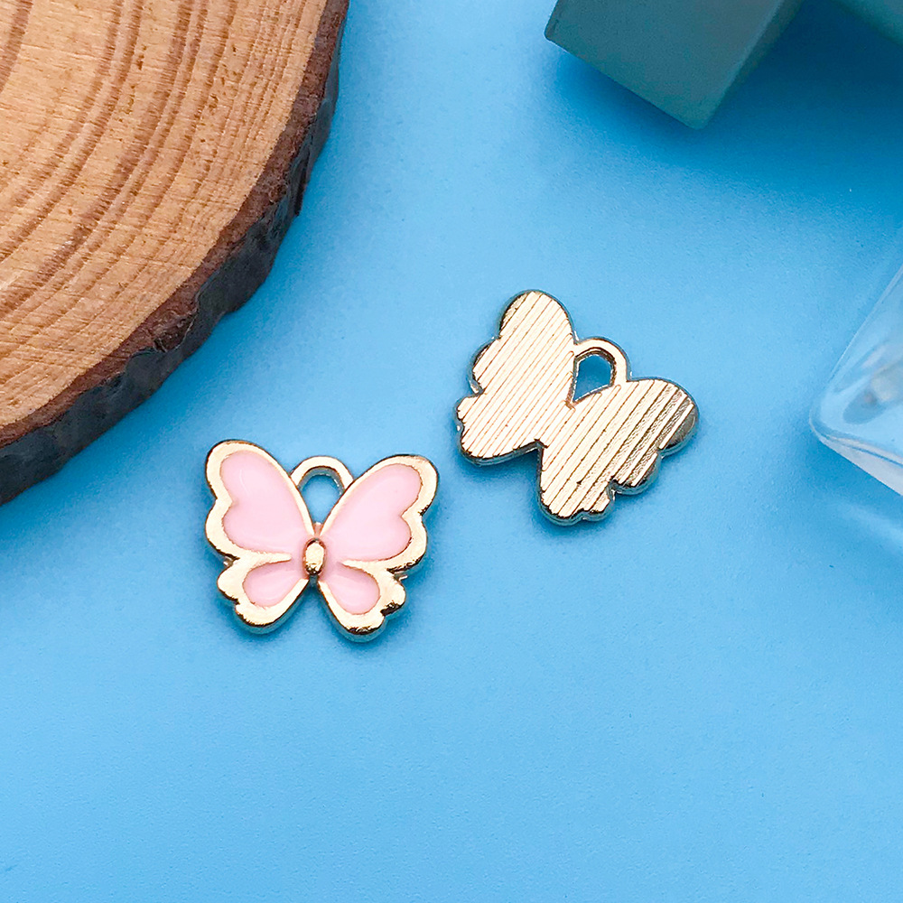 Picture of Mix 30 Color Cartoon Creative Drop Oil Jewelry Zinc Alloy Pendant DIY Earrings Necklace Pendant Jewelry Accessories