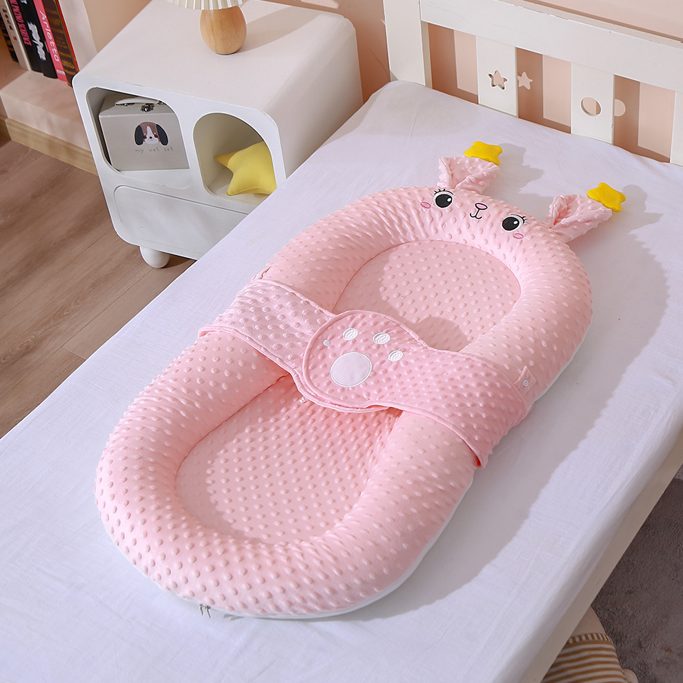 Picture of Bed-in-bed baby newborn baby anti-startling soothing bed slope sleeping mat bionic landing wake up to coax sleep artifact