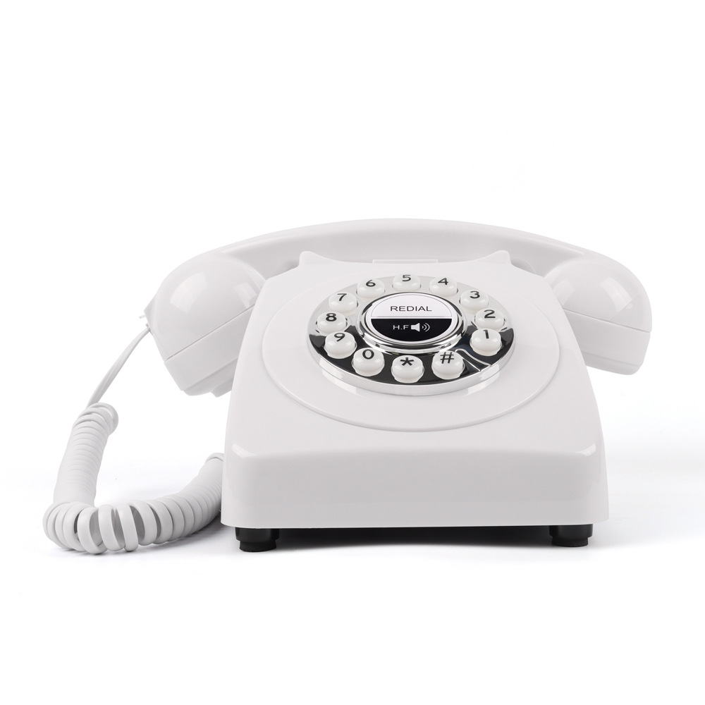 Picture of Cross-Border Hotel Home Retro Old-Fashioned Cordless Telephone Antique Bluetooth Telephone Wireless Call Phone Wholesale