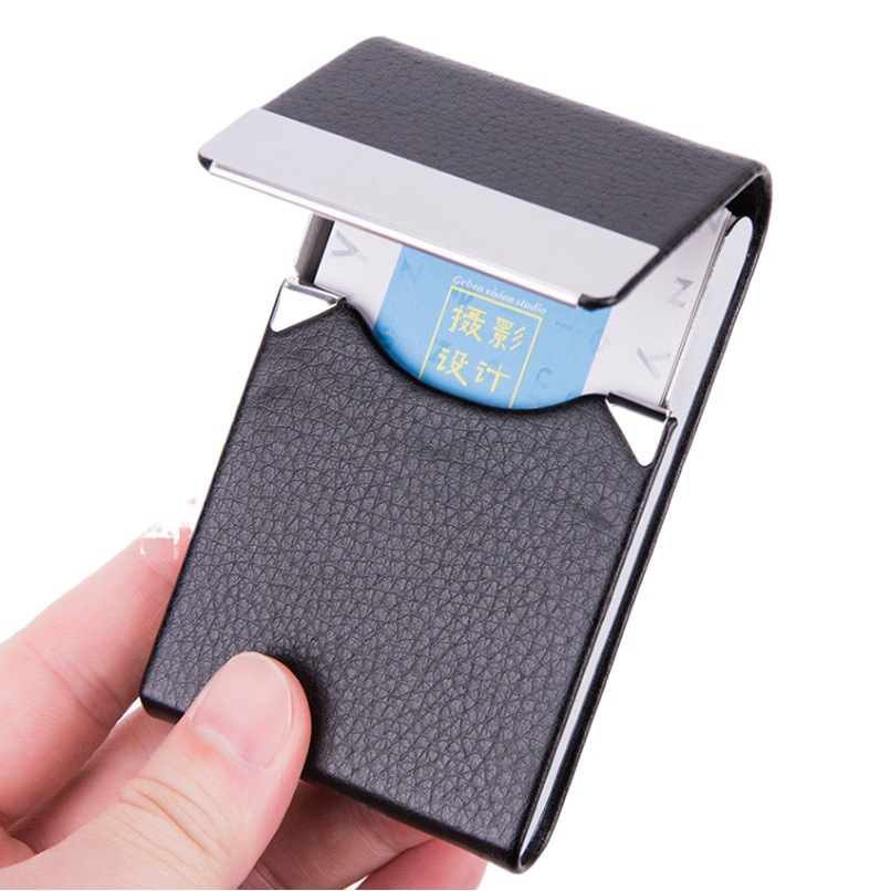 Business card case business card holder business bank creative gift stainless steel office business card holder metal business card case