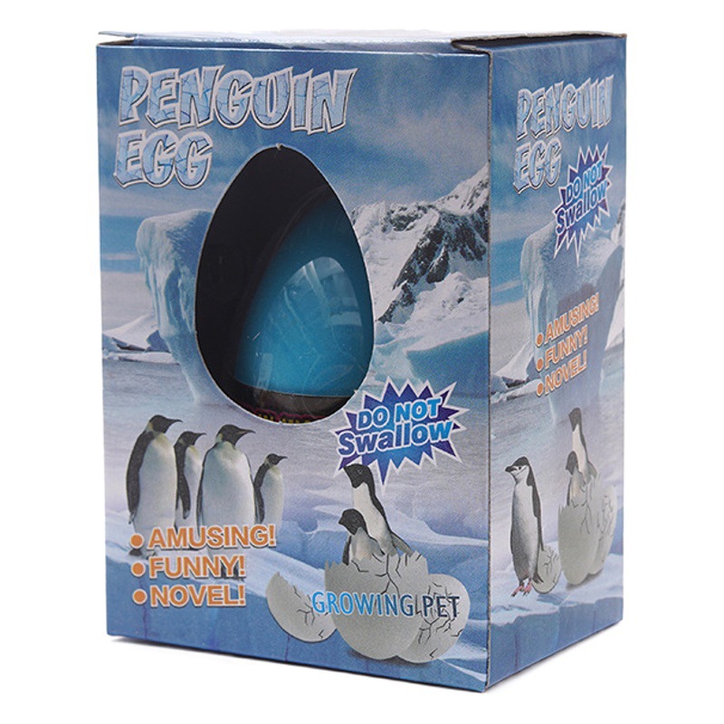 Cross Border Boxed Large Dinosaur Hatching Egg Bubble Water Expansion Poultry Animal Dinosaur Egg Children's Toys Wholesale