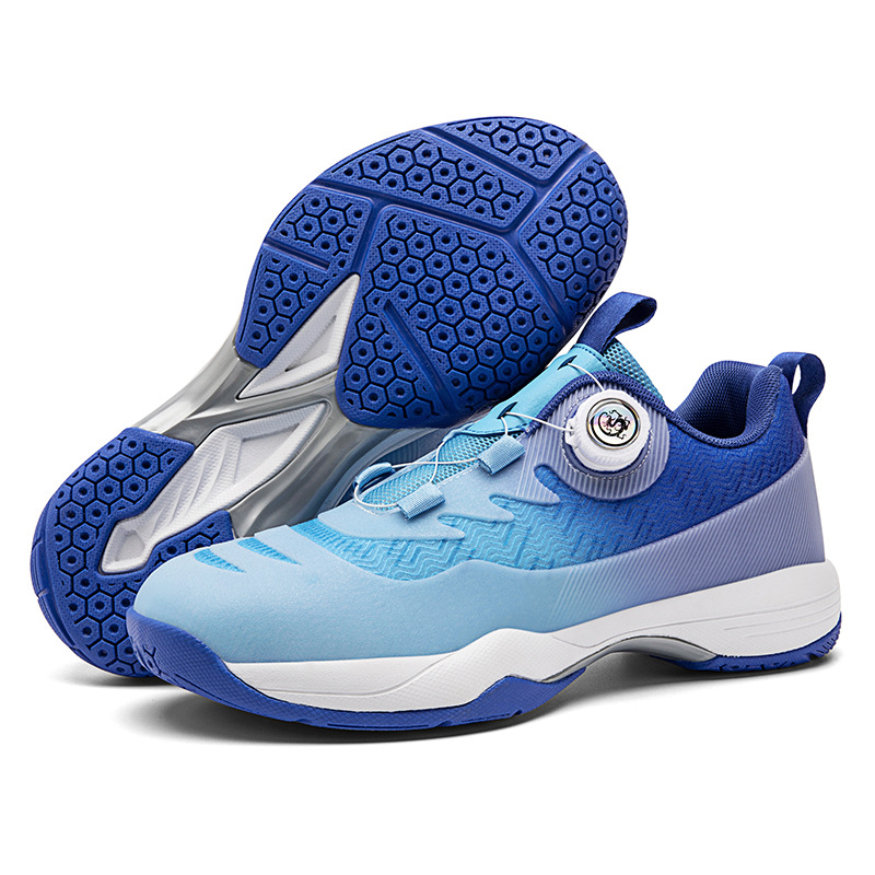 Cross-border new youth student badminton shoes for men and women, anti-slip, shock-absorbing volleyball breathable sports shoes