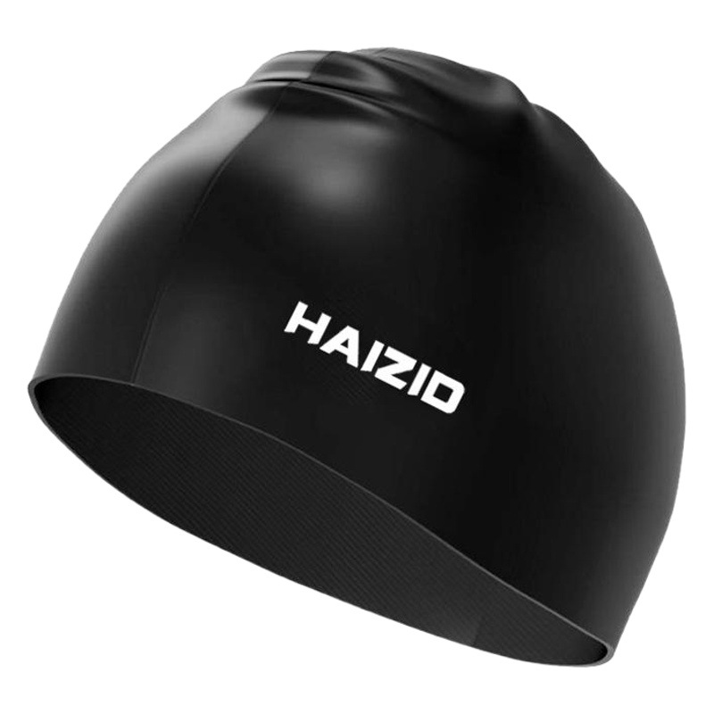 Adult silicone waterproof swimming cap boys and girls Universal silicone swimming cap increase head swimming cap factory direct sales