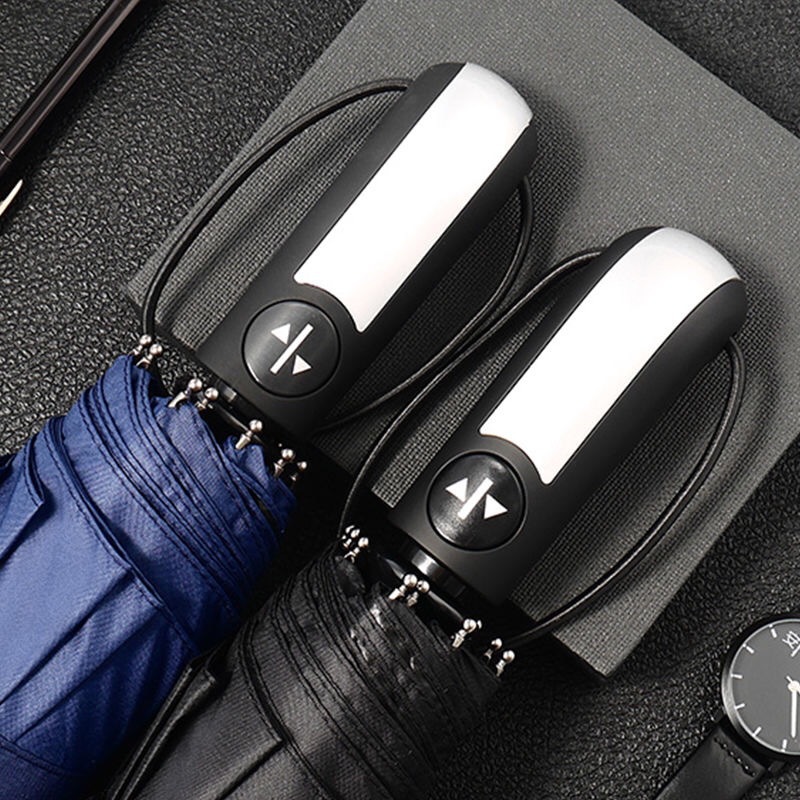 Large wholesale large number of folding double umbrella men and women automatic sunscreen sunshade sturdy sunny umbrella customized advertising