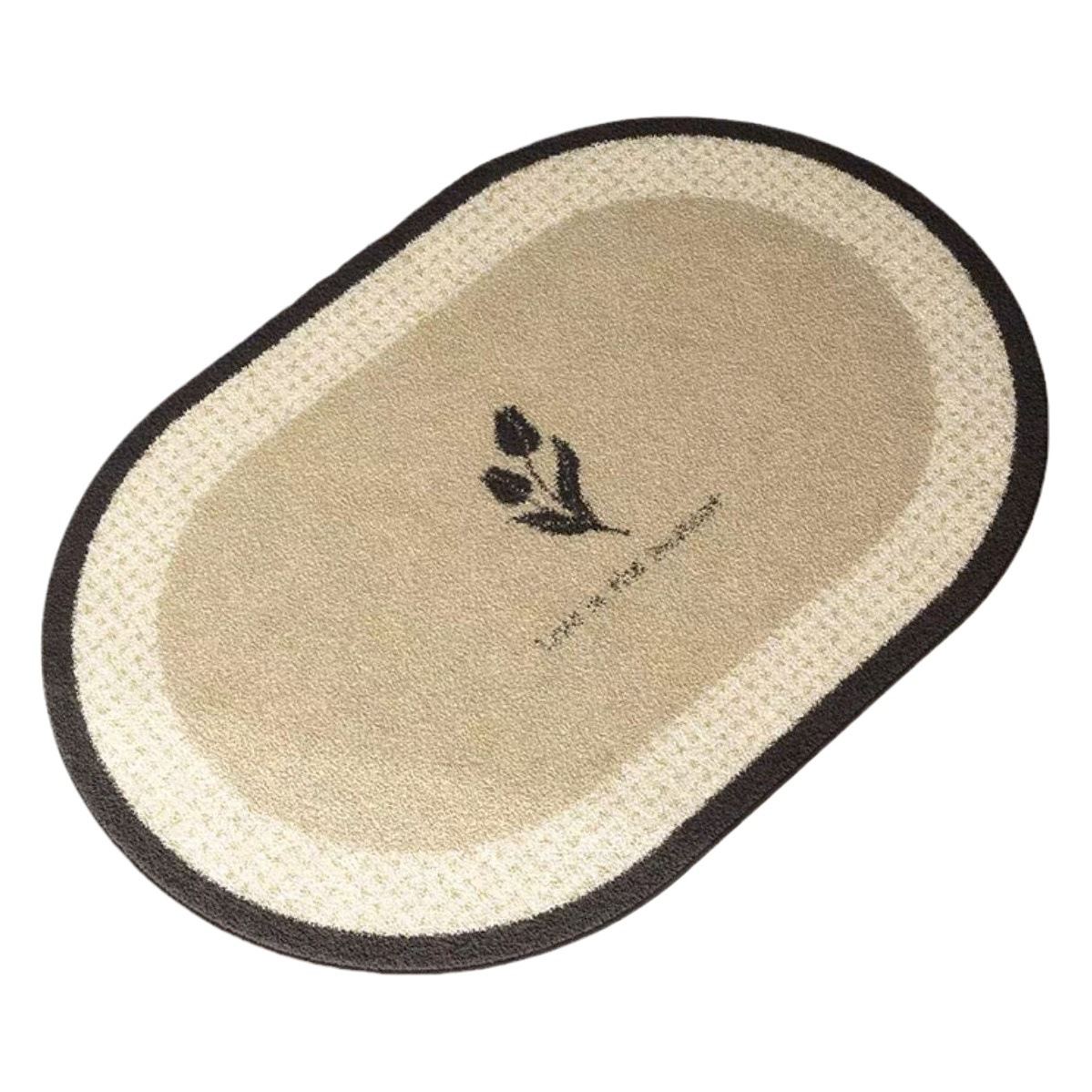 French High-End Bathroom Floor Mats Are Water-Absorbent, Stain-Resistant and Easy-Care Floor Mats, Bathroom Household Non-Slip Diatom Mud Floor Mats