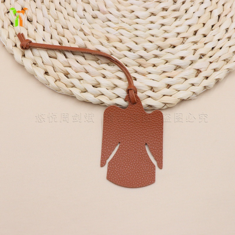 in stock Eagle Leather Bag Pendant Haiyan Peace Pigeon Pendant Leather Bag Pendant Jewelry Pendant