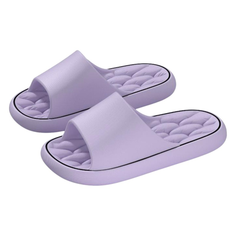 2024 New style sandals women's summer soft bottom non-slip couple home indoor hotel bathroom four seasons slippers men