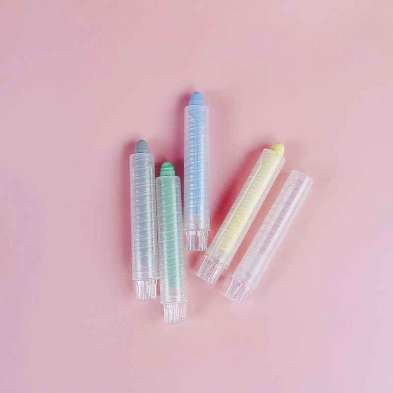 Picture of Wholesale Children's Graffiti Chalk Holder Water Soluble Chalk Set Anti-Dirty Hand Spiral Chalk Set for Teaching Office