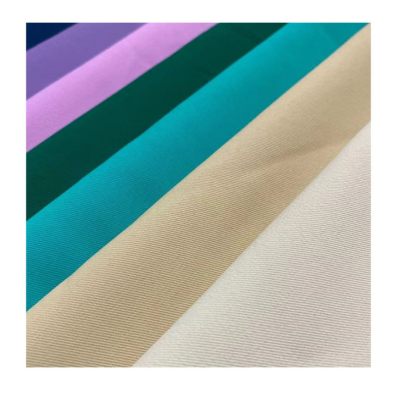 Picture of in stock 150D matting filament twill four-sided elastic suit skirt pants polyester fabric fashion fabric wholesale