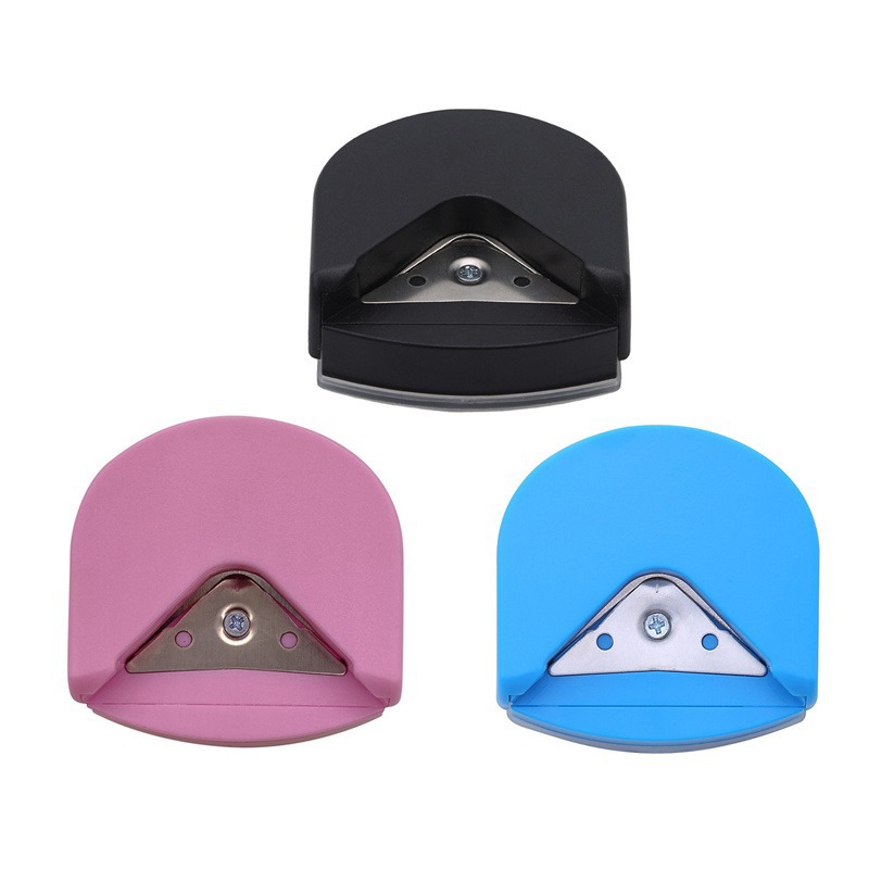 Black Business Card Fillet Corner Cutter PVC Film Photo Cutting Fillet Hairless Edge Cutting Corner Cutter Rounding Tool