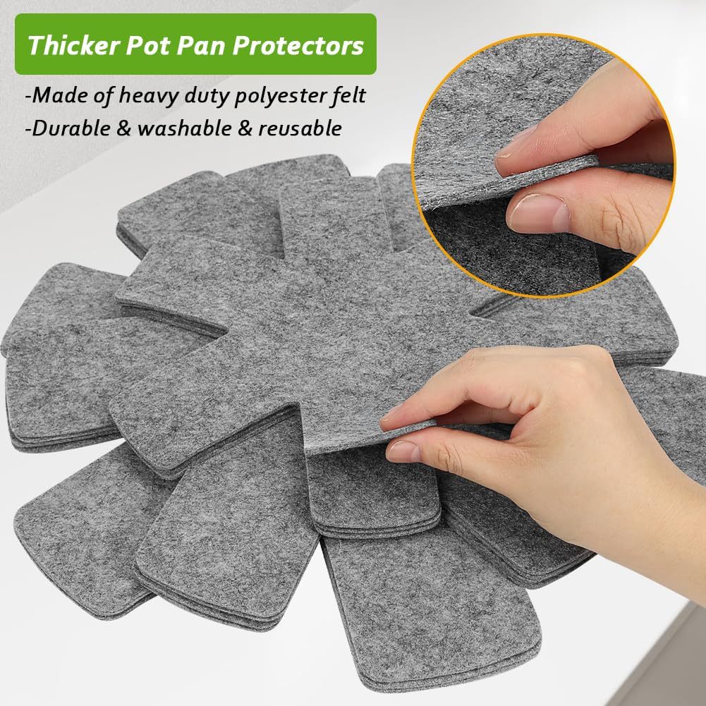 Felt Pot Pad Heat Insulation Pad Pot Separating Pad Frying Pan Ceramic Stew Pot Glassware Cookware Protective Pad Customized