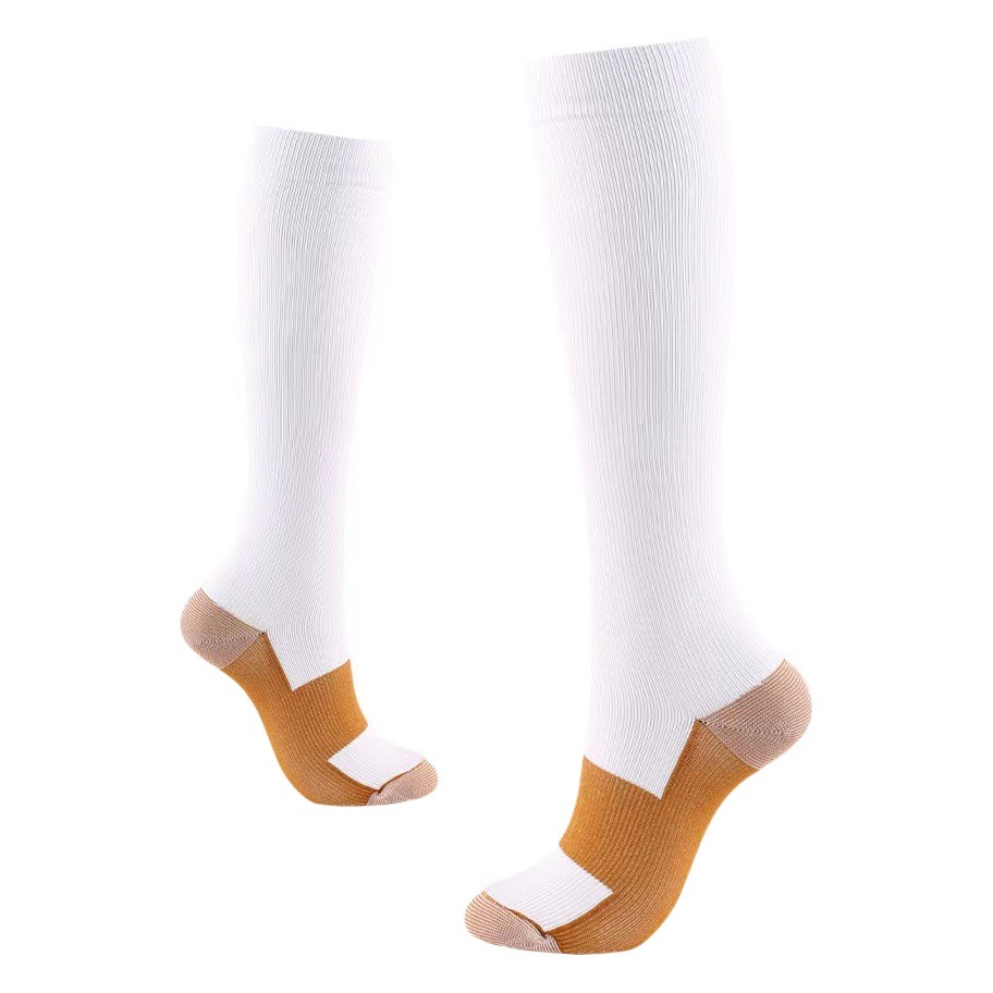CompresSocks anti-copper fiber long barrel compression socks nylon nylon pressure compression Amazon outdoor sports