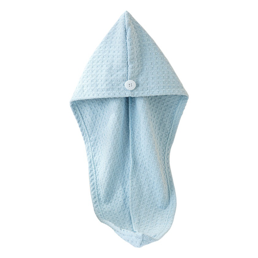 Household Waffles Hair Drying Cap Thickened Super Absorbent Quick-drying Women's Shower Cap Hair Washing Bag Hair Towel Hair Drying Towel