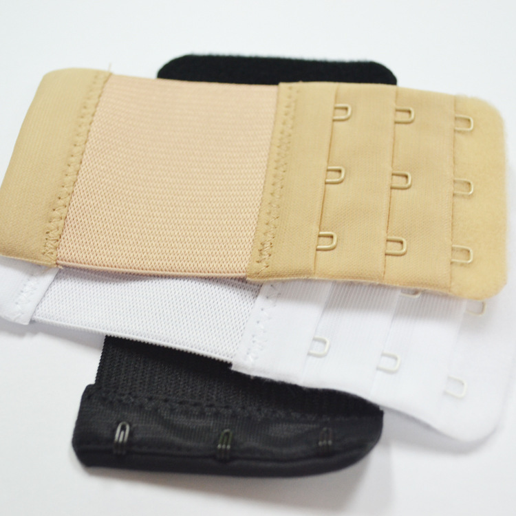 Picture of Factory underwear extended back buckle elastic elastic belt extended buckle 5.7cm three rows of three buckles Velcro