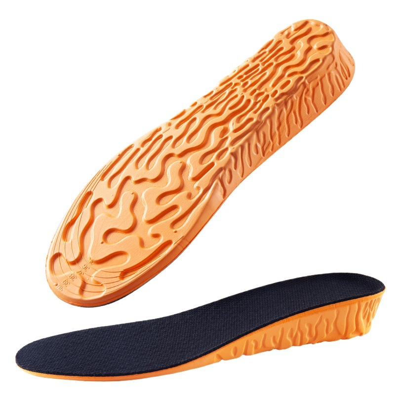 Summer insole EVA men and women leisure sports shock absorption breathable invisible increase wholesale factory