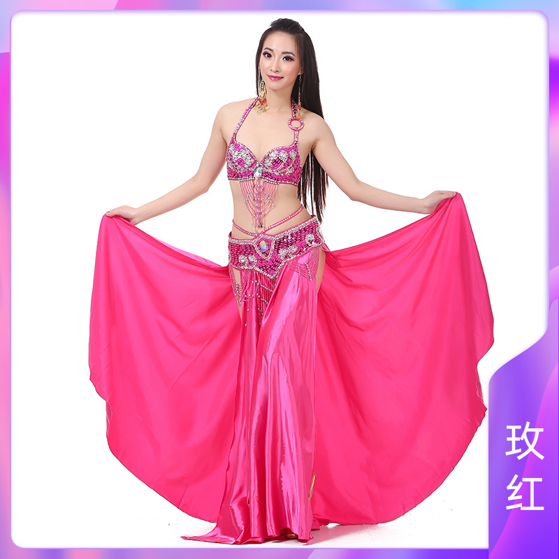 Picture of 802 Double Split Slip Skirt Belly Dance suit Belly Dance Performance Costume Belly Dance Performance suit Performance Costume