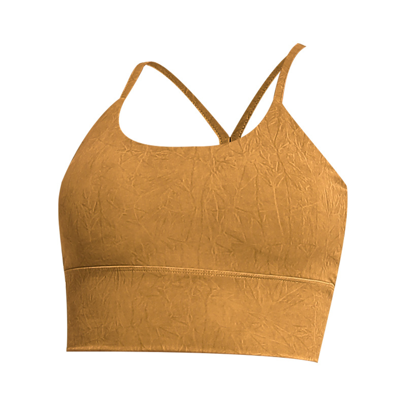Picture of European and American Sports Underwear Women's Running Yoga Vest Without Steel Rings Gathering Shock-absorbing Fitness Suit Beautiful Back Shock-proof Bra