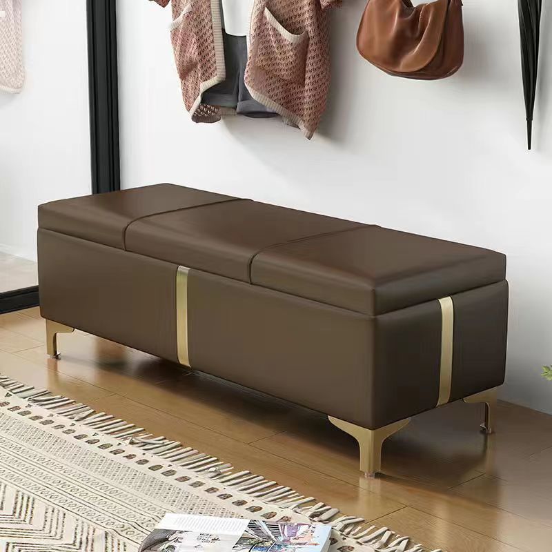 Picture of Shoe-Changing Bench for Home Entrance, Multifunctional Clothing Store Fitting Room, Long Storage Sofa Bench, Can Be Used as a Seat, Factory Supply