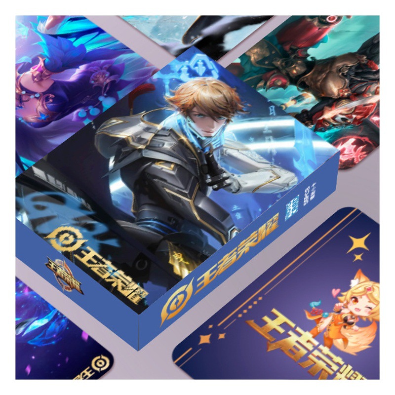 Large Loose-Leaf Honor of Kings Student Record Book, 300g Coated Paper, High-Definition Printing, Creative Address Book for Men and Women, Inkjet Printing