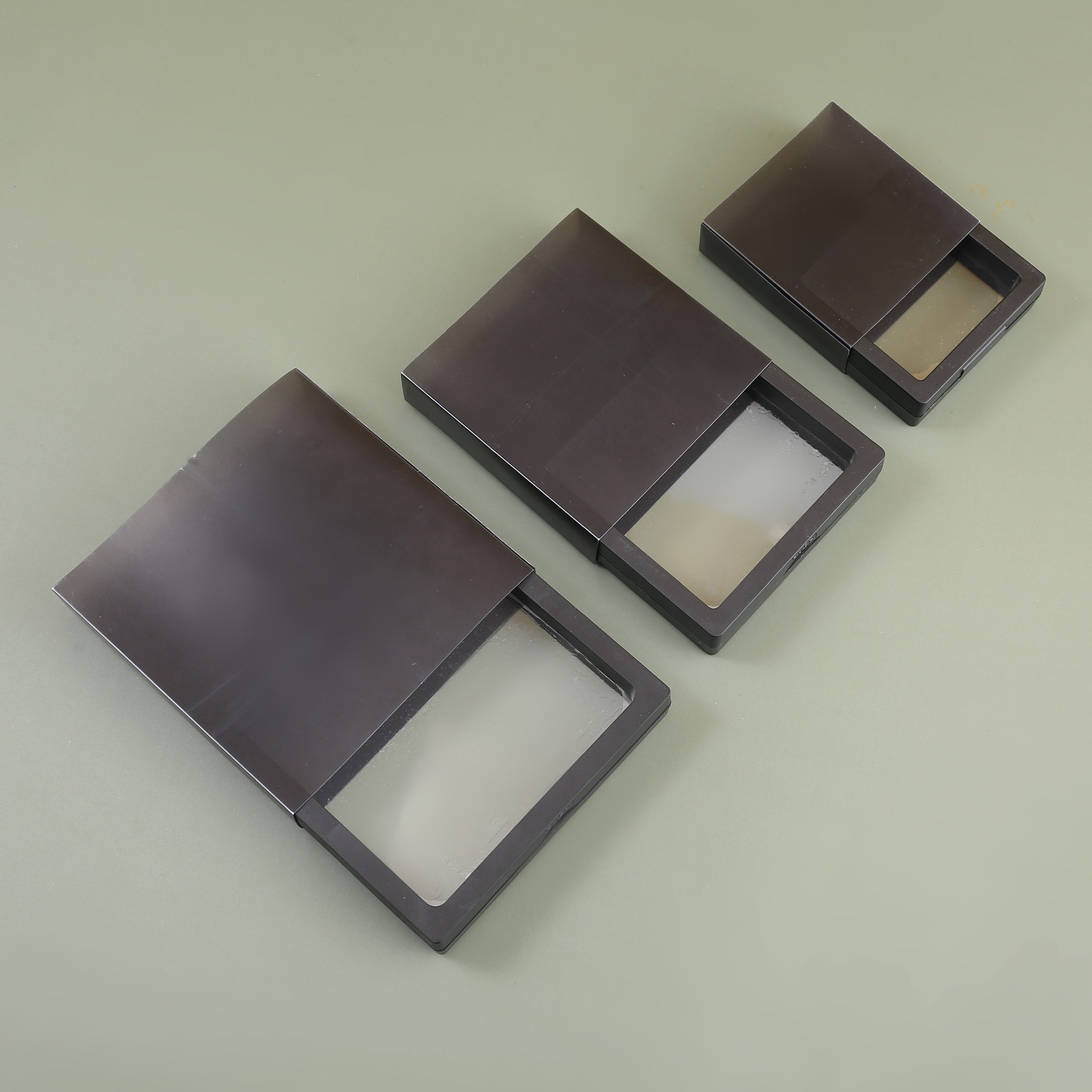 Pe Suspended Box Jewelry Packaging Box Anti-Oxidation Box Jewelry Storage Jewelry Box Pcv Envelope Ring Box