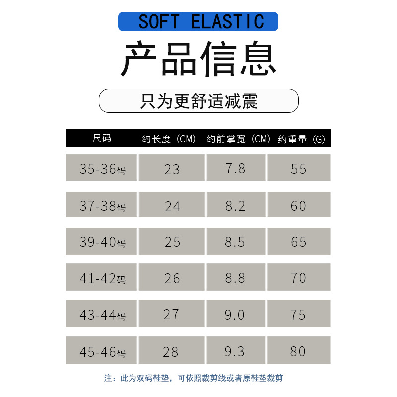 Picture of Step on excrement feeling latex insole thickened arch support shock absorption sweat absorption deodorant breathable boots sneaker insole wholesale