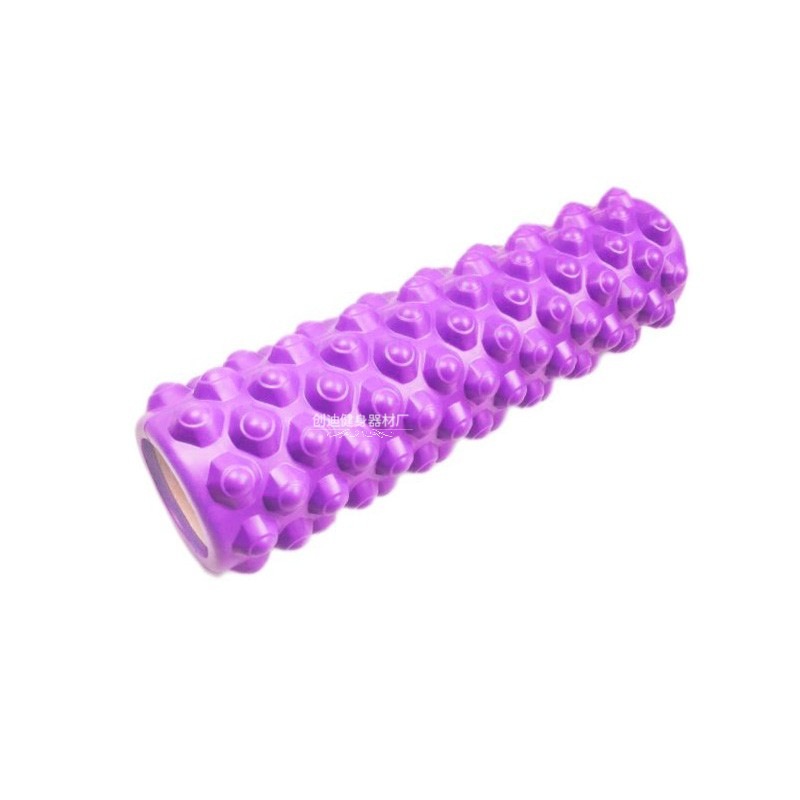 Picture of EVA hollow yoga column 45cm extended foam shaft muscle relaxation massage stick roller Mace factory wholesale