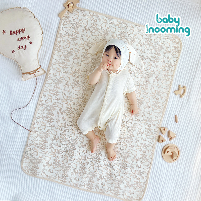 Class a Crepe Waterproof Breathable Baby Diaper Pad Large Size Aunt Menstrual Period Bed Sheets Newborn Kidsren's Mattress