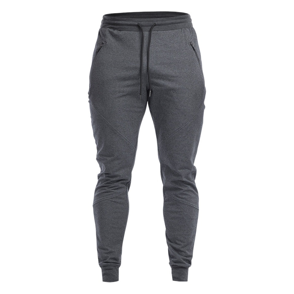 2021 Foreign Trade sports pants men's quick-drying pants fitness pants running training high elastic slim pants a generation of hair