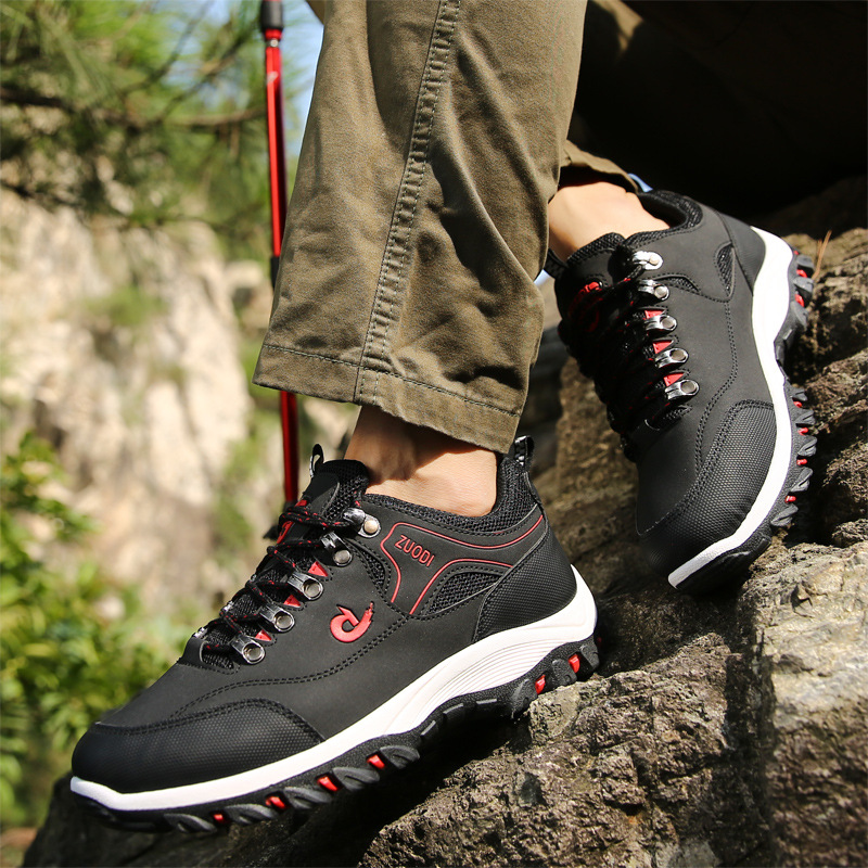 Cross-border plus size 50 yards men's outdoor leisure hiking shoes fashion sports travel shoes hiking boots wholesale