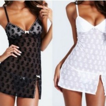 Sexy underwear Europe and the United States hot sexy nightgown rose pattern underwear foreign trade a large number of spot batch of 0003