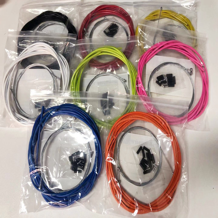 Factory Direct Sales Jagwire Colorful Transmission Cable Tube Core Wholesale Bicycle Brake Cable Tube Set