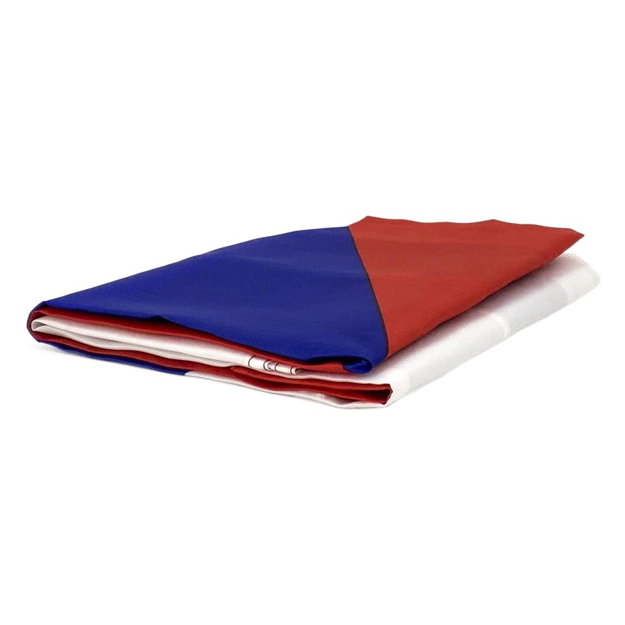 Amazon Aliexpress Cross-Border Supply Factory Ready-Made Czech Flag 90*150cm Czech Polyester Flag