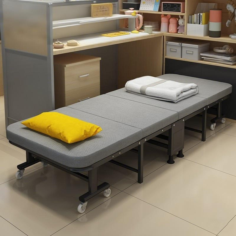 nap folding bed, lunch break office recliner, folding sleeping chair, simple single bed, escort small bed, marching bed