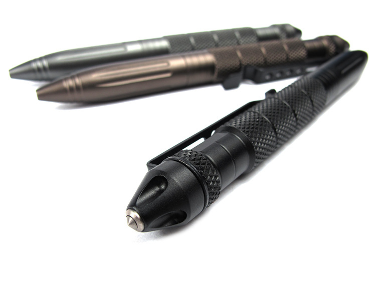 Picture of Genuine B2 Tungsten Steel Head Tactical Defense Pen EDC Multifunctional Defense Pen Outdoor Broken Window Cone Survival Signature Pen
