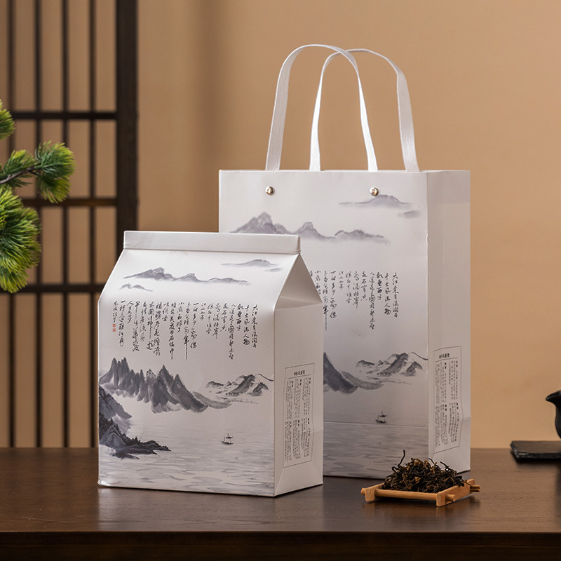 Tea Ziplock Bag, Tea Sealed Bag, Loose Tea Tote Bag, Food Sealed Bag, Pu'Er Tea Bag, Tea Tote Bag