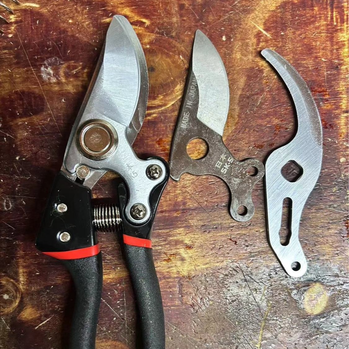 Imported German Gardening SK5 Pruning Shears Strong Fruit Tree Rough Branch Pruning Labor-saving Household Branch Shears