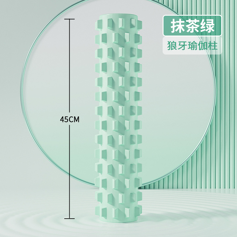 Picture of SanFan yoga column 33cm-45cm foam shaft massage suit spike massage stick hedgehog fascia ball roller
