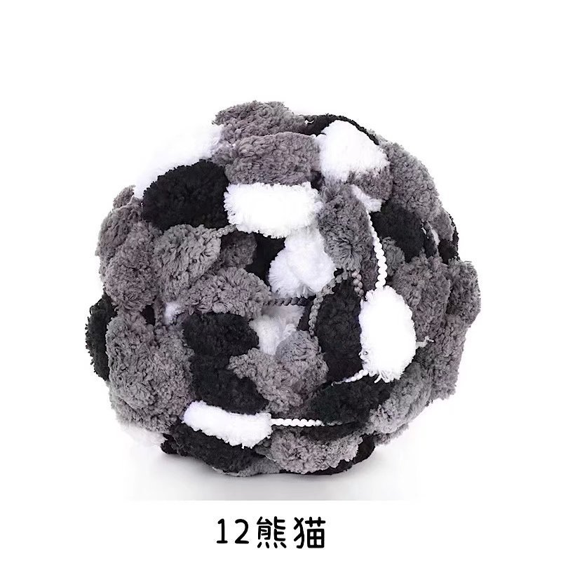 Picture of Ball ball ball ball pearl line Sangzi line 130g handmade DIY sofa cushion floor mat thick ball ball line wholesale