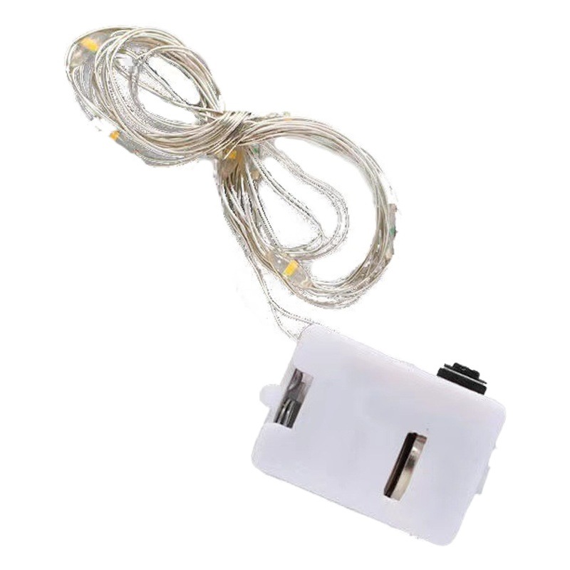 Three Adjustable Flash LED String Lights Flowers Flower bouquet Romantic Gift Box Cake Decoration Gypsophila Copper Wire Lights