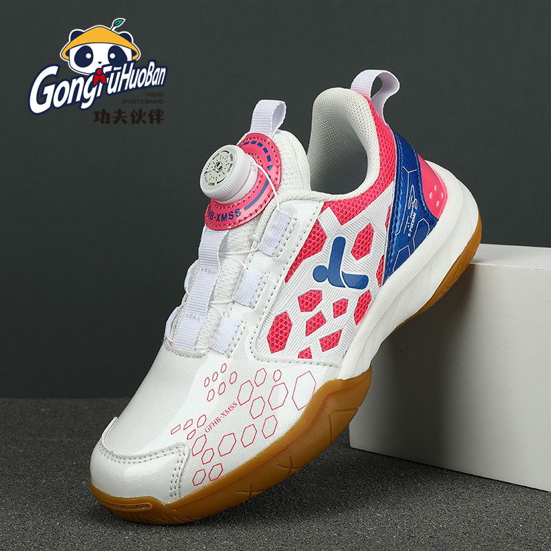 Badminton shoes table tennis shoes jump rope special luminous children's competition training sneaker feather pong shoes foreign trade wholesale