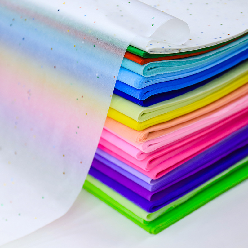 Picture of Processing 17g white copy paper printing logo clothing packaging clothes packaging gift flower packaging pear paper