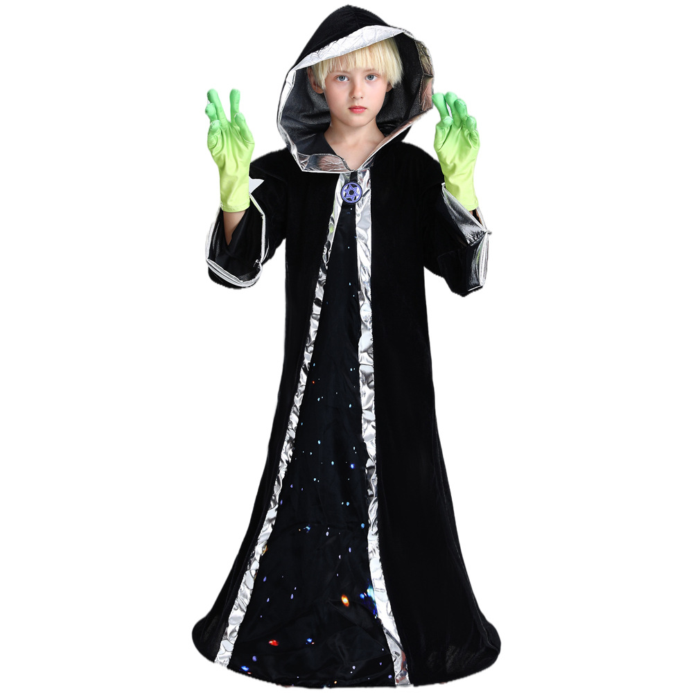 Picture of "Man Niu Original" Children's Day Performance Clothing Alien Alien Boss Role Play Dress Costume cos