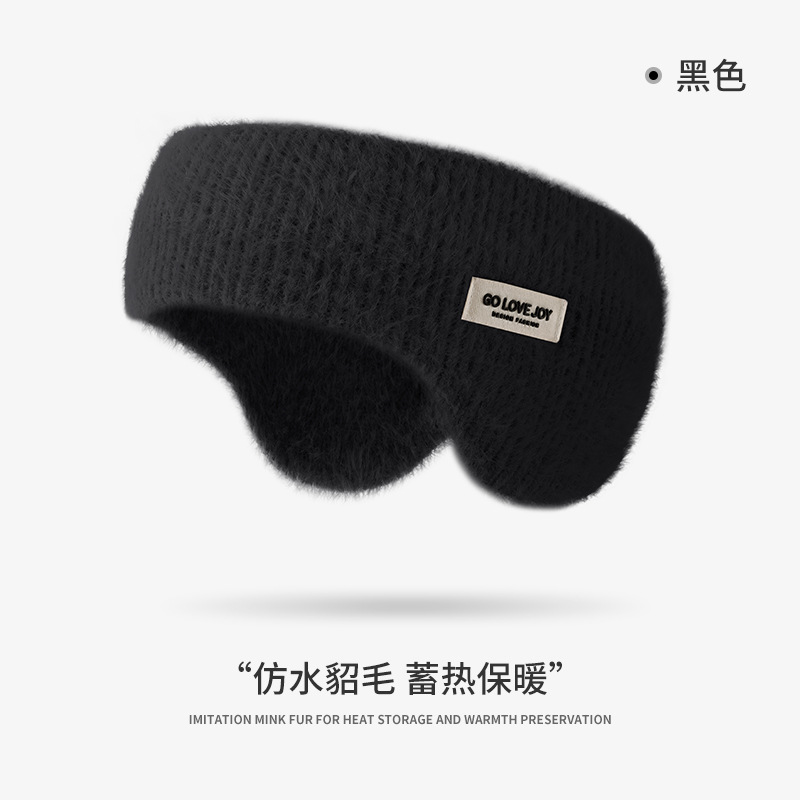 Picture of New Winter Ski Earmuffs for Men, Outdoor Sports and Cycling, Windproof Double-Layer Warm Head-Mounted Back-Worn Cross-Border